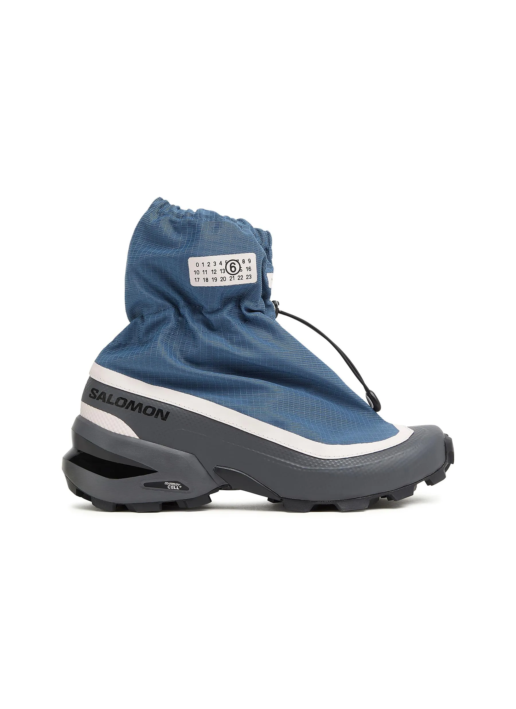 -----------MM6 MAISON MARGIELA  ---- ------------BLUE ----x Salomon Mid Top Sneakers --