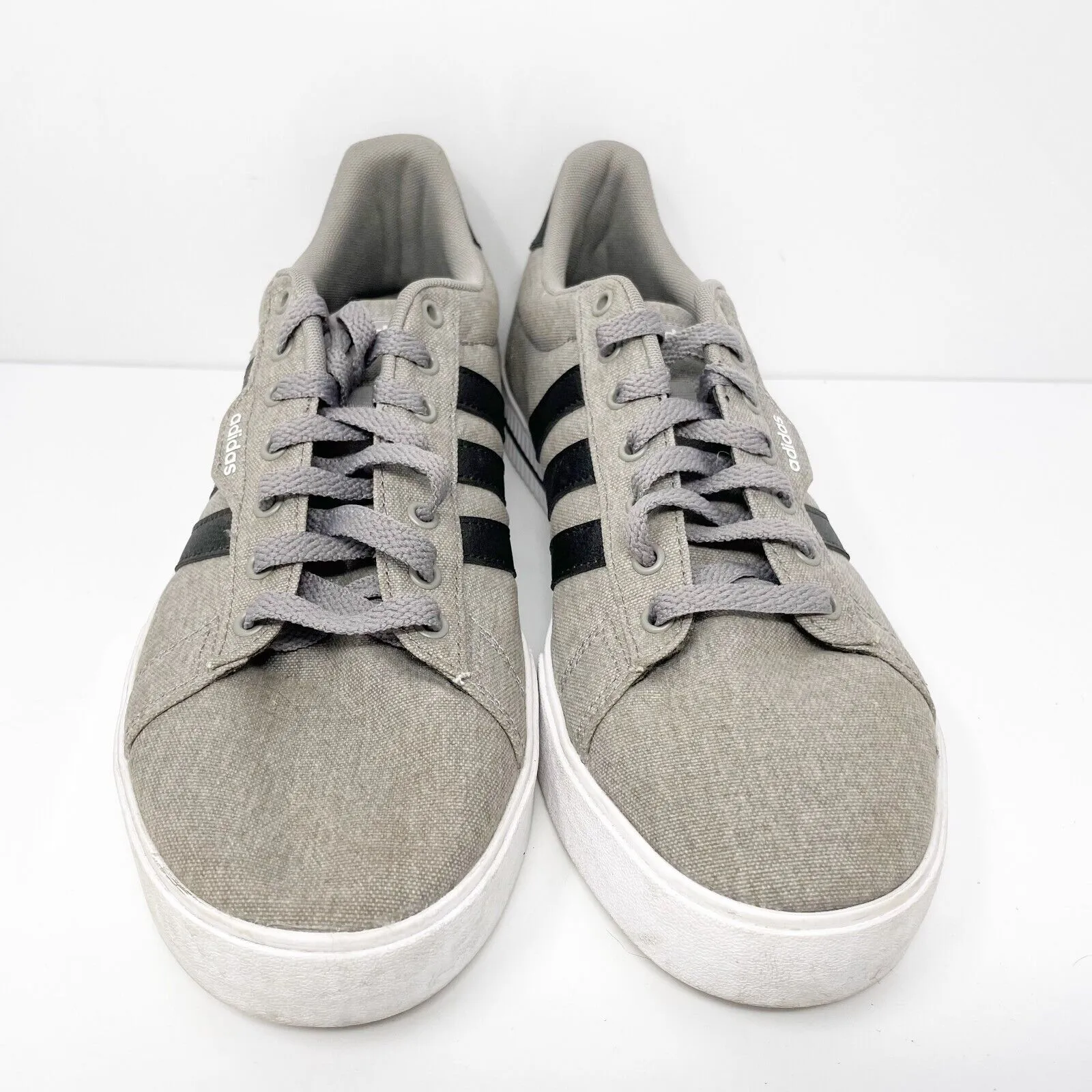 Adidas Mens Daily 3.0 FW3270 Gray Casual Shoes Sneakers Size 10