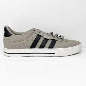 Adidas Mens Daily 3.0 FW3270 Gray Casual Shoes Sneakers Size 10