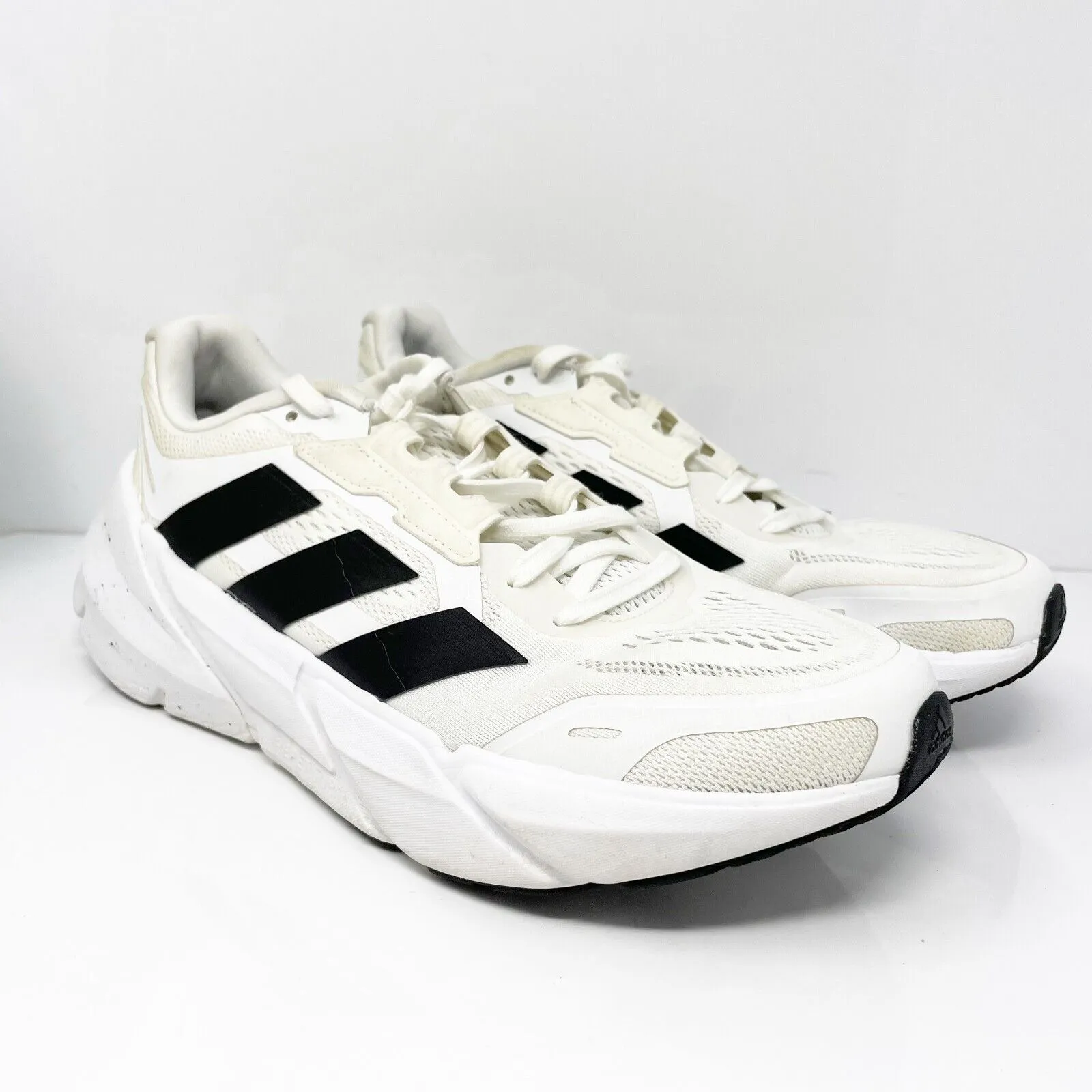 Adidas Womens Adistar GX2980 White Running Shoes Sneakers Size 11