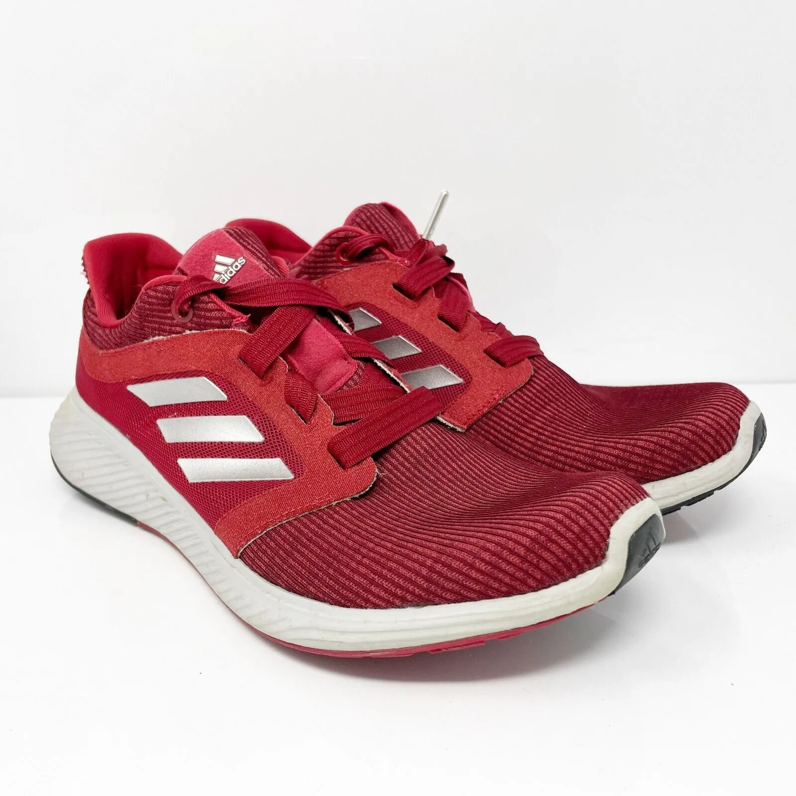 Adidas Womens Edge Lux 3 EF7007 Red Running Shoes Sneakers Size 9.5