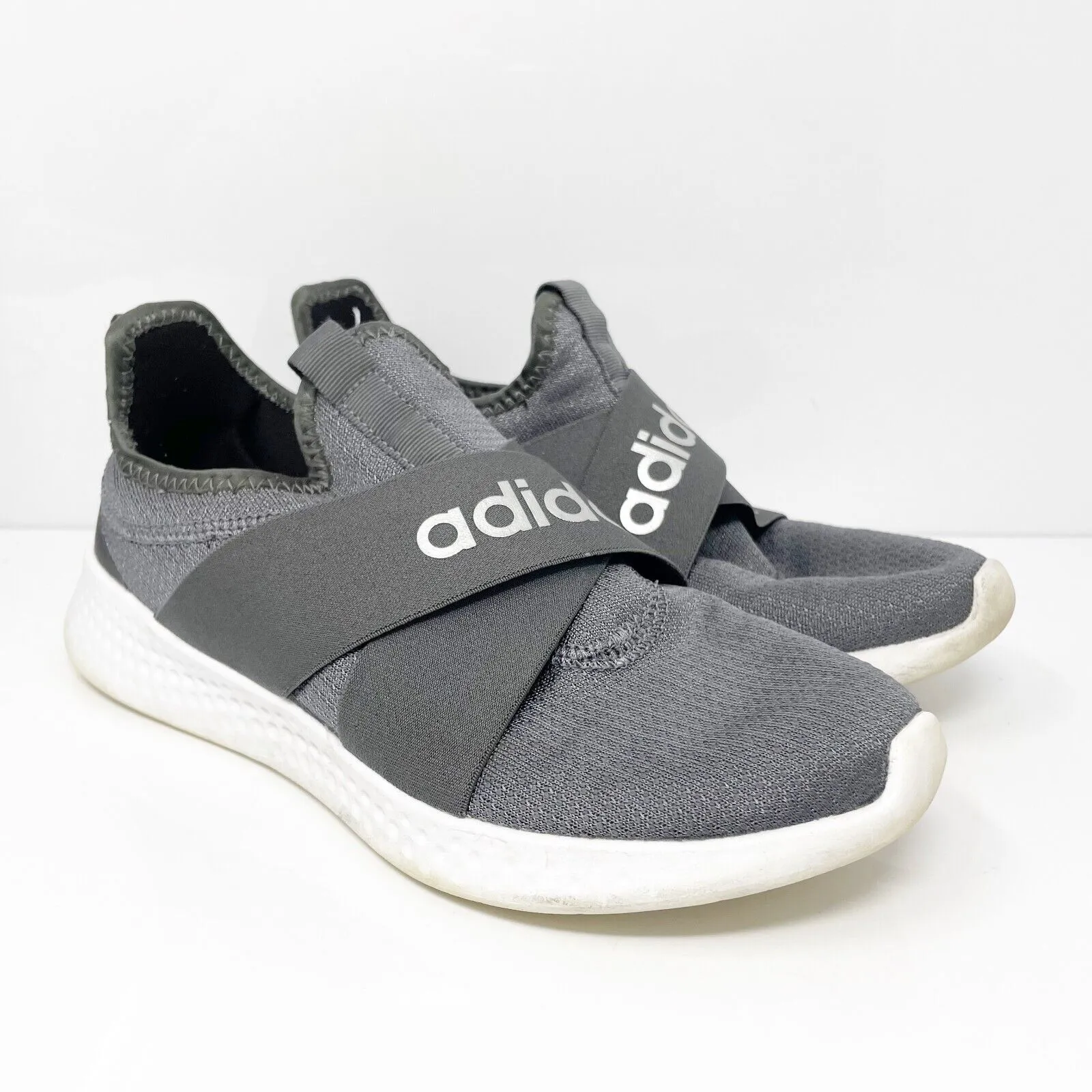 Adidas Womens Puremotion Adapt FX7324 Gray Running Shoes Sneakers Size 7