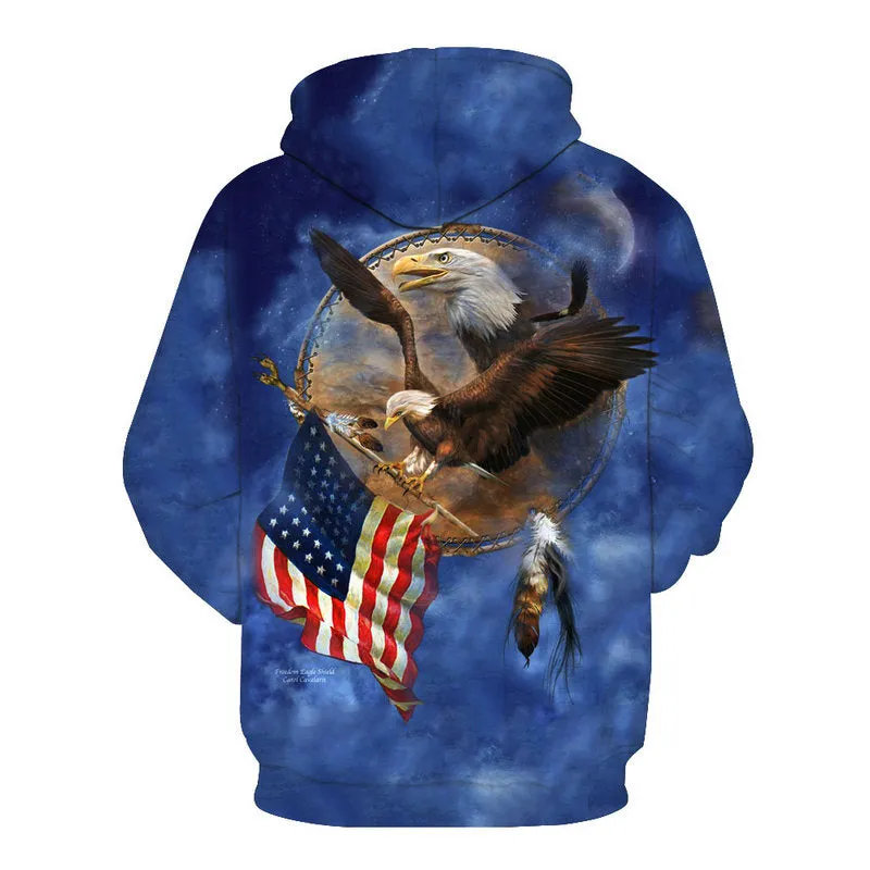 American Eagle Flag Bearer Hoodie