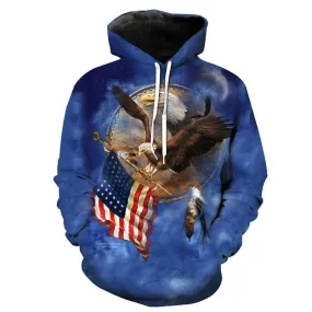 American Eagle Flag Bearer Hoodie