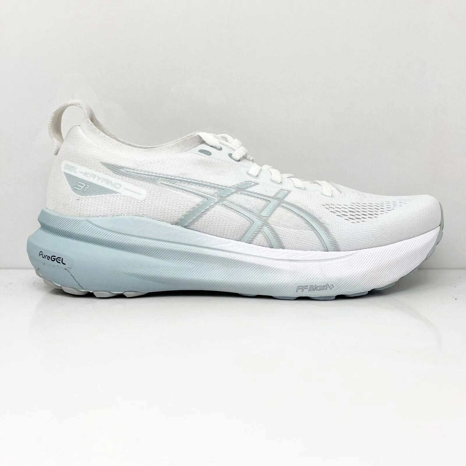 Asics Womens Gel Kayano 31 1012B794 White Running Shoes Sneakers Size 9