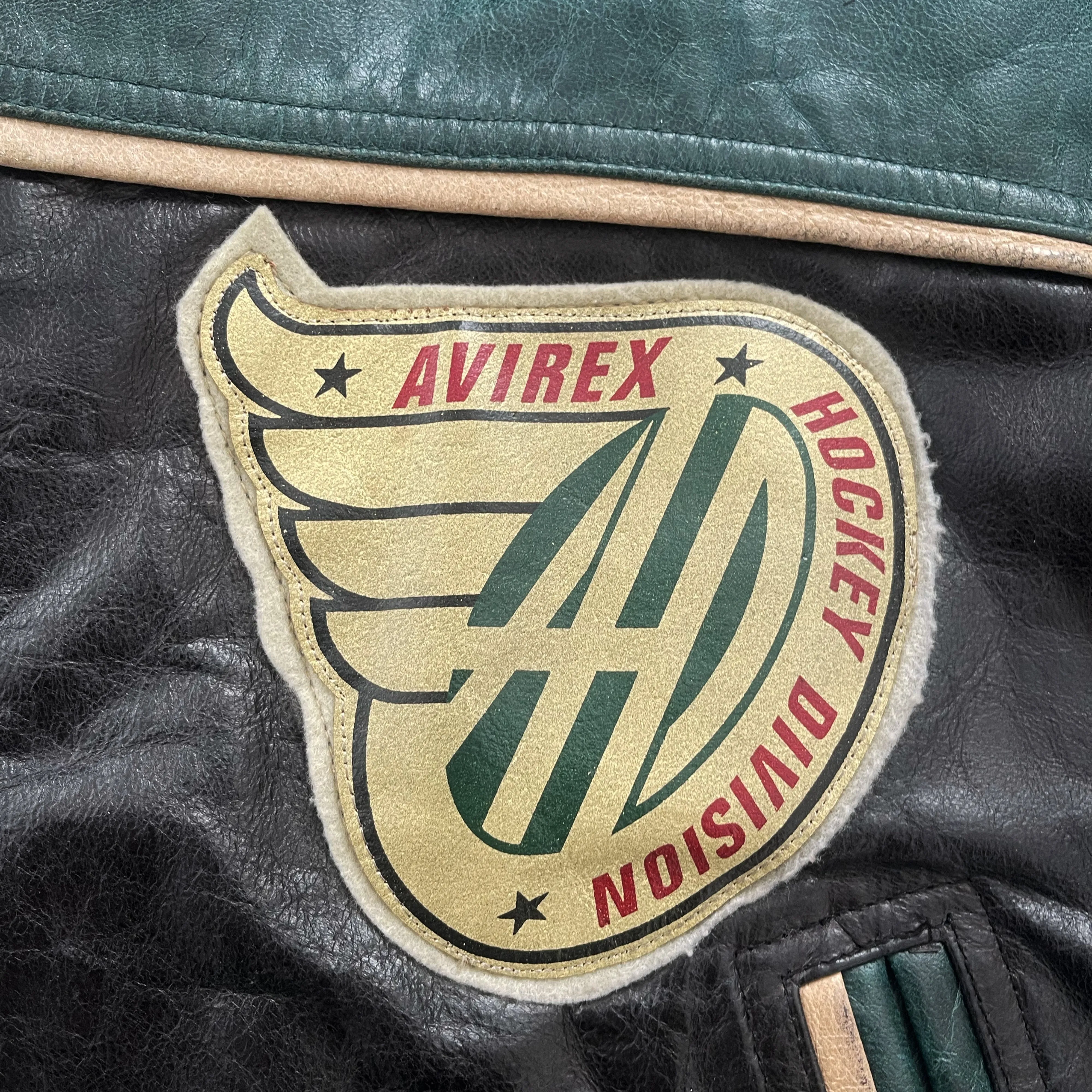 Avirex Leather Varsity Jacket