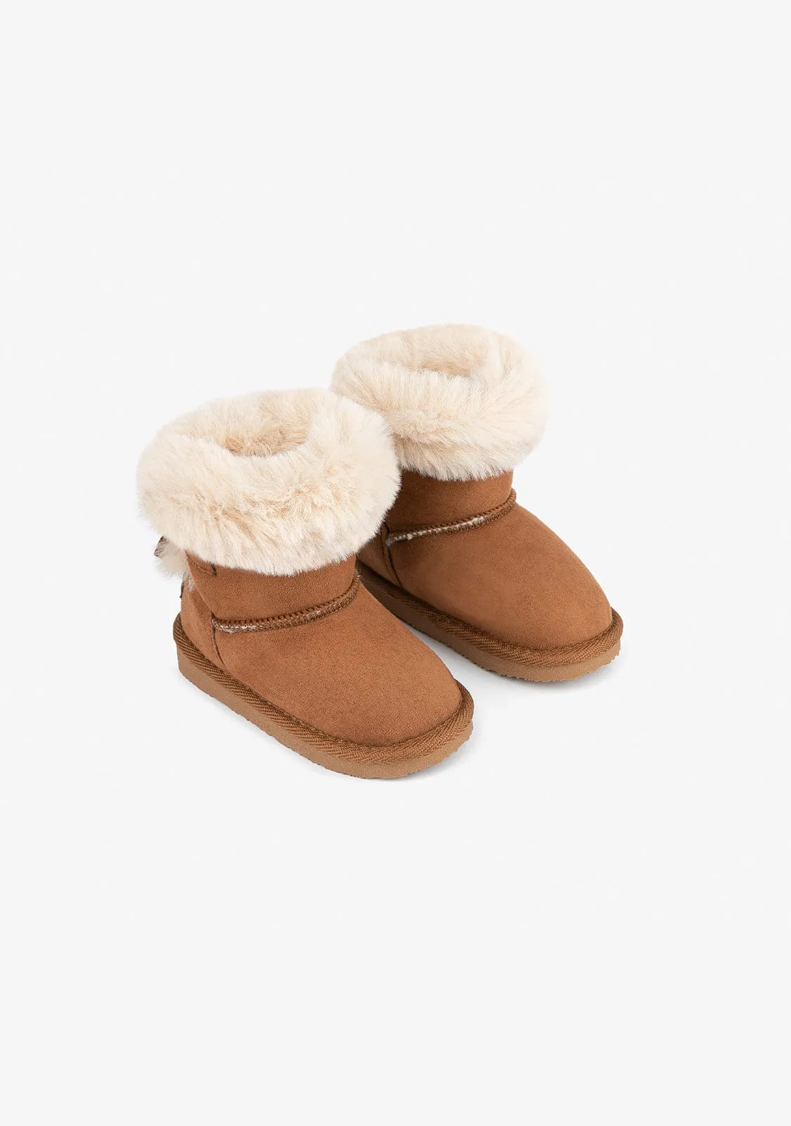 Baby's Brown Bow Water Repellent Australian Boots