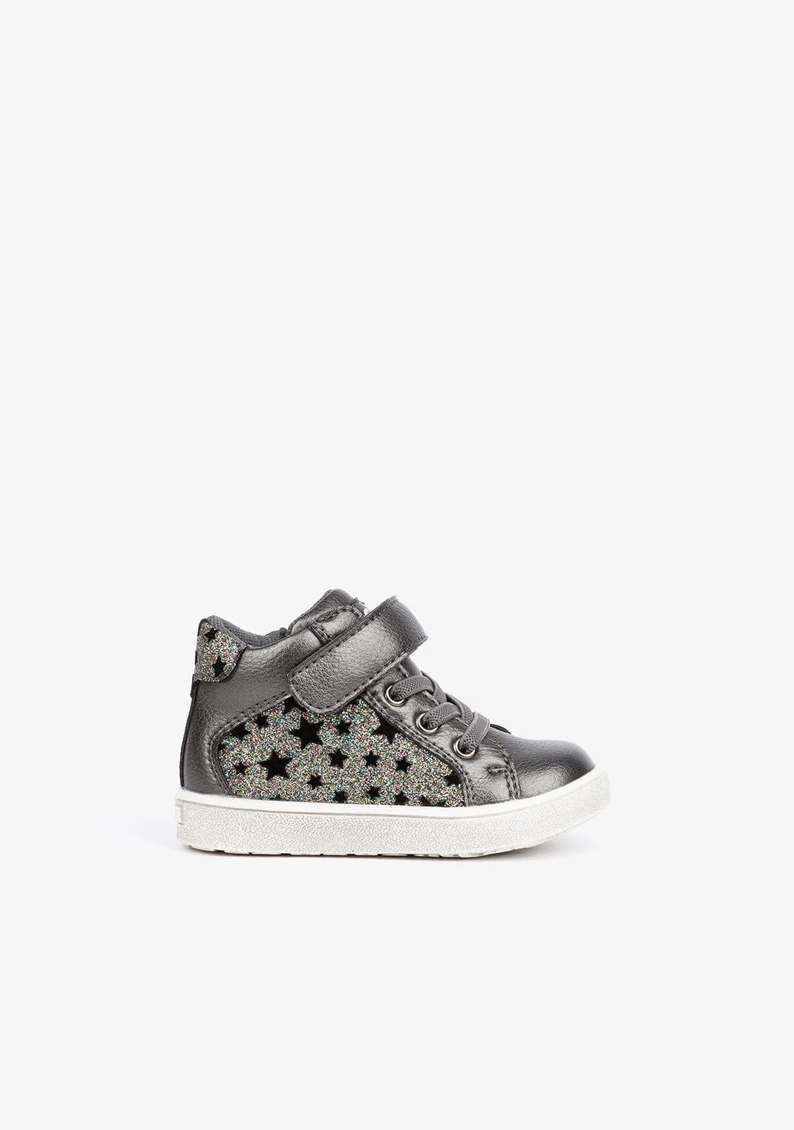 Baby's Lead Star Ankle Boots Glitter