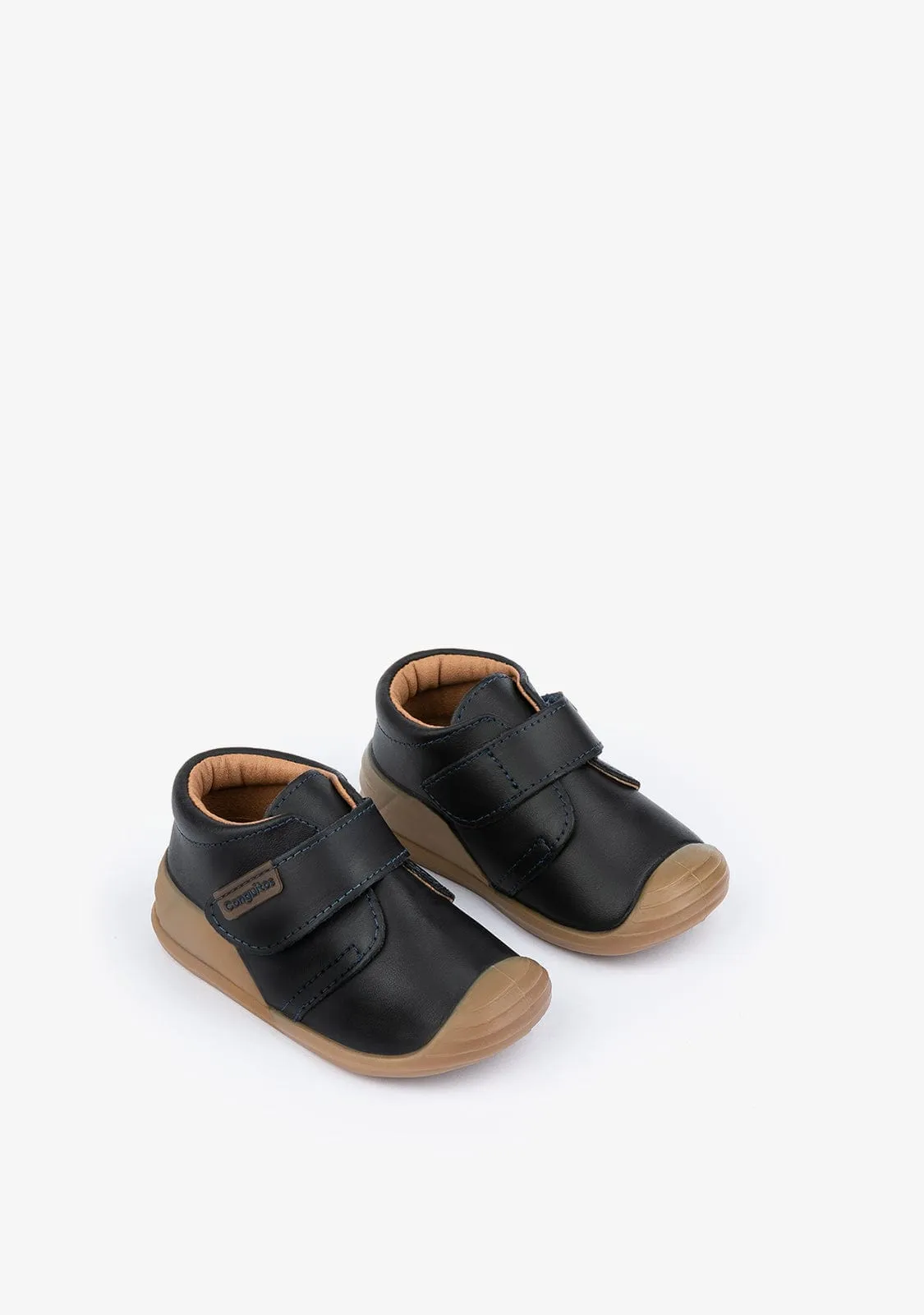 Baby's Navy First Steps Ankle Boots