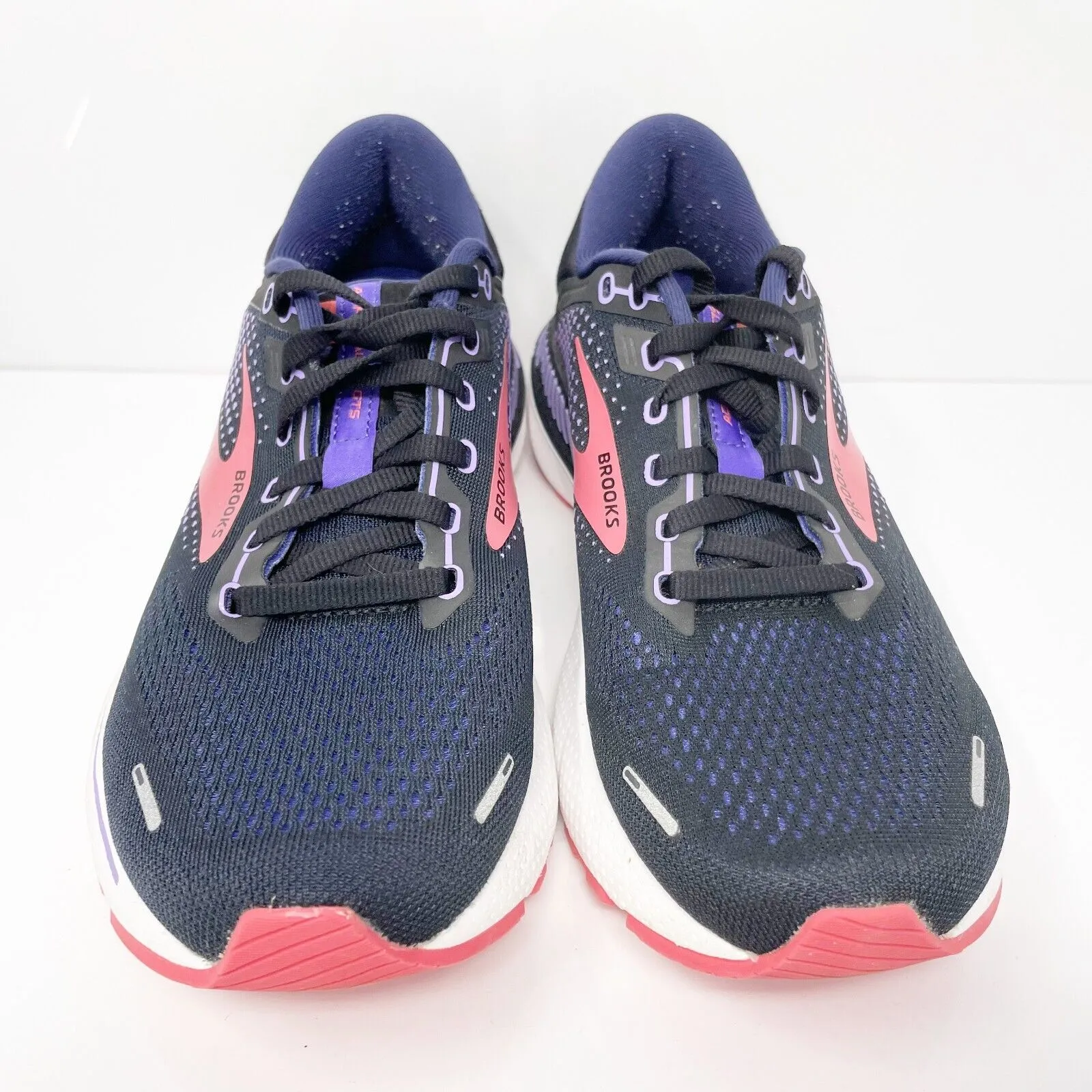 Brooks Womens Adrenaline GTS 22 1203531B080 Blue Running Shoes Sneakers Sz 9.5 B