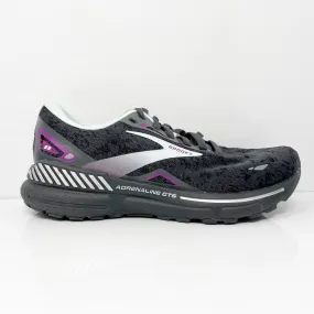 Brooks Womens Adrenaline GTS 23 1203811B072 Black Running Shoes Sneakers Sz 6.5B