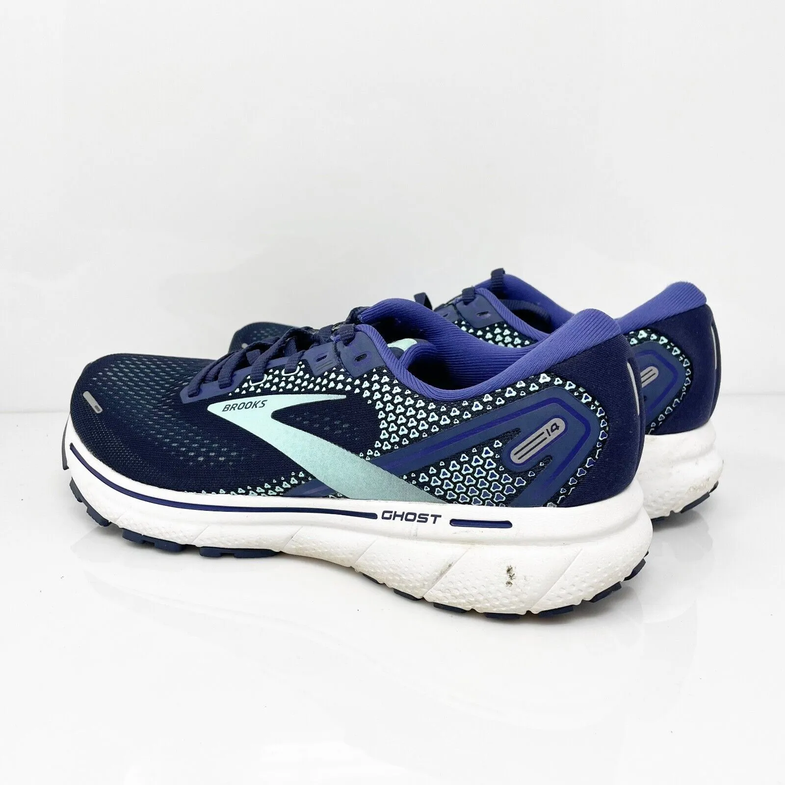 Brooks Womens Ghost 14 1203561B446 Blue Running Shoes Sneakers Size 10 B