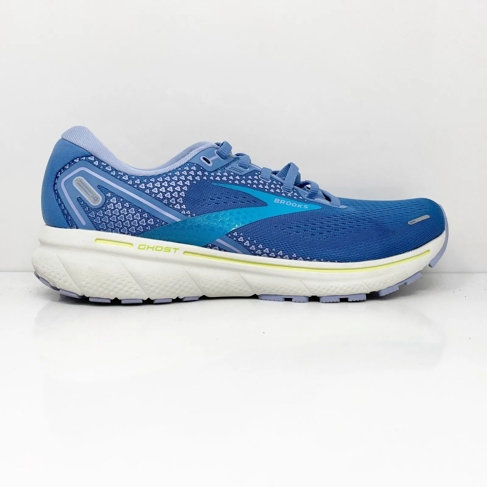 Brooks Womens Ghost 14 1203561B456 Blue Running Shoes Sneakers Size 10 B