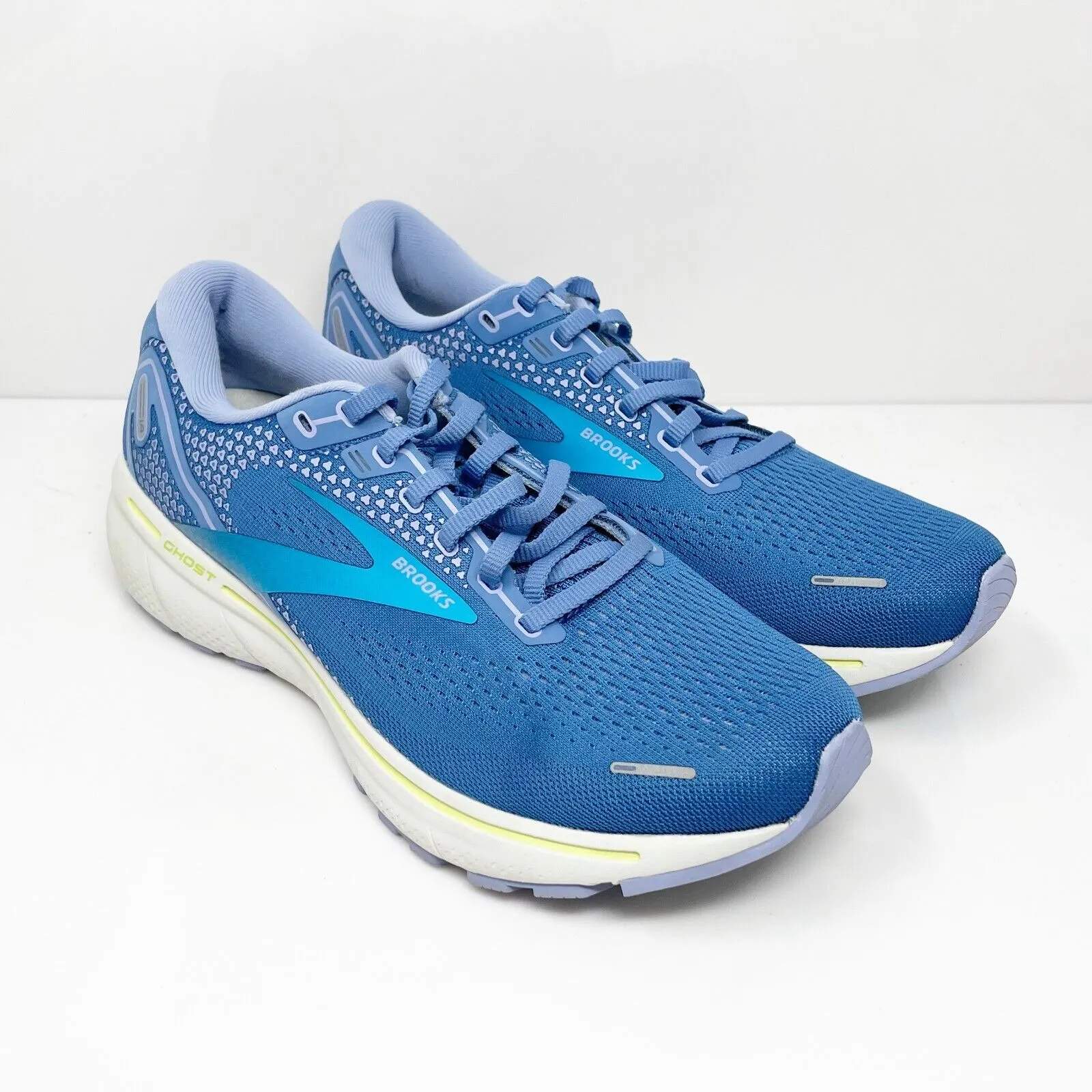 Brooks Womens Ghost 14 1203561B456 Blue Running Shoes Sneakers Size 10 B