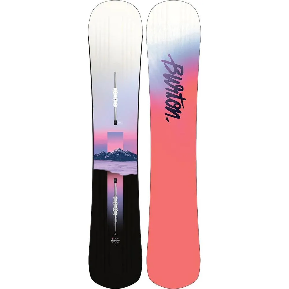 burton hideaway snowboard  - women's