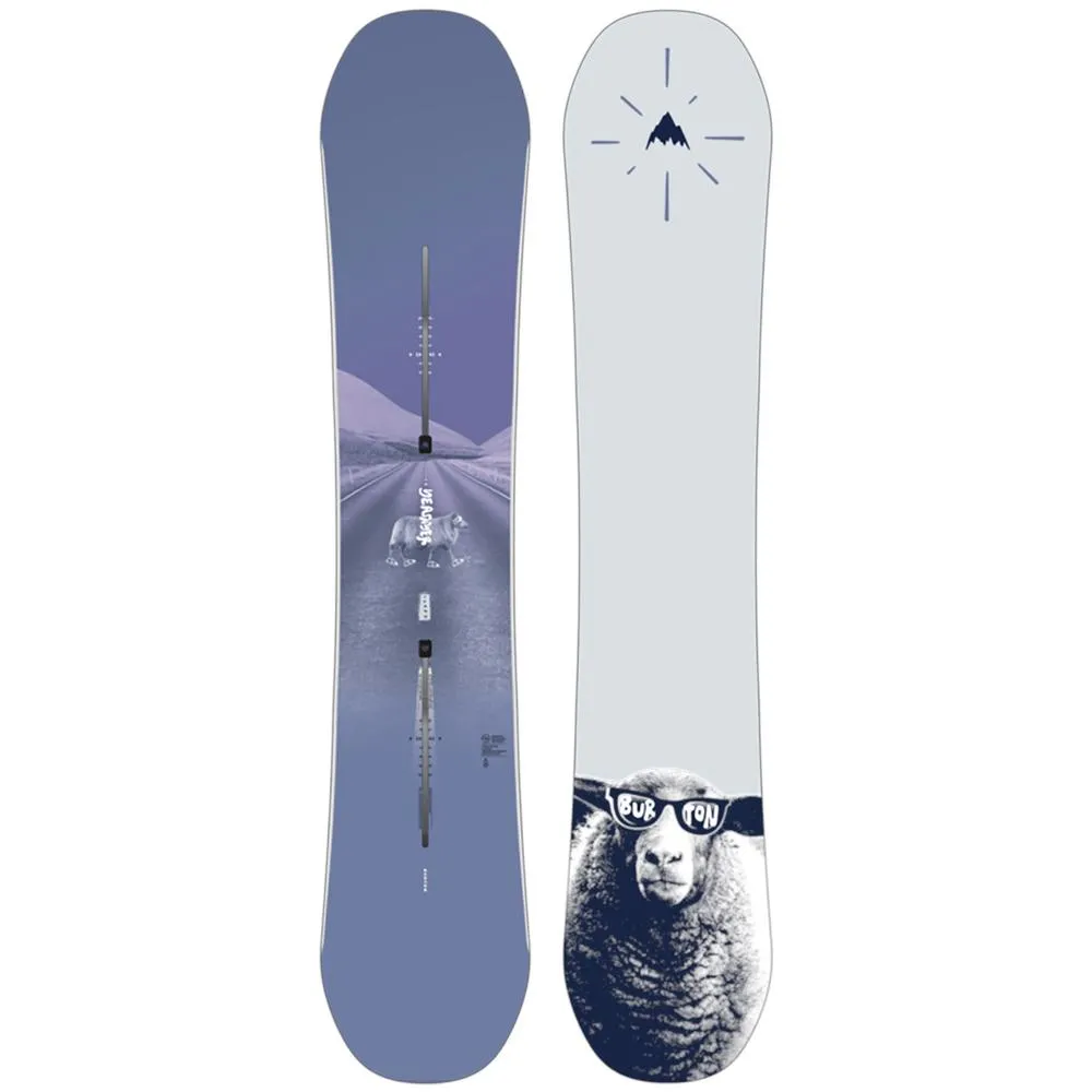 burton yeasayer flying v snowboard - women's