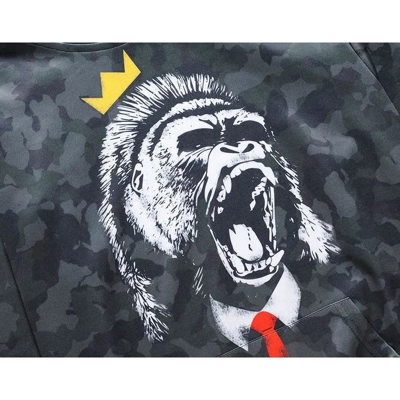 Camouflage King Kong Hoodie