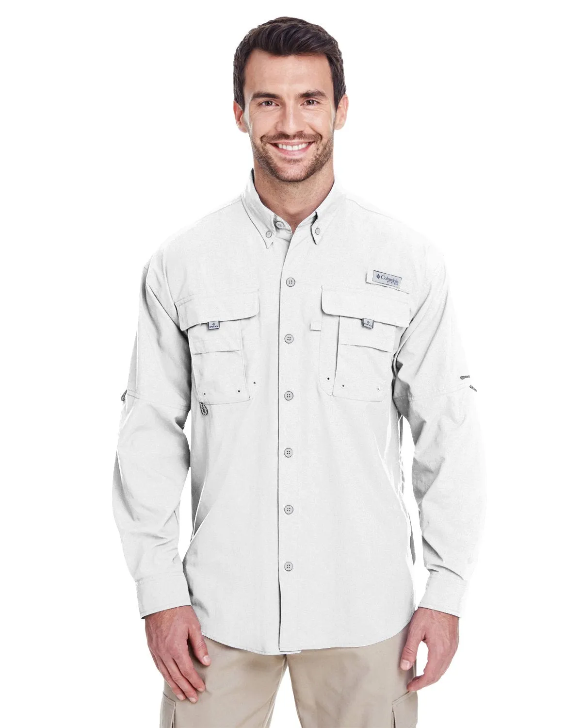 Columbia Bahama Ii Long Sleeve Shirt 7048 White