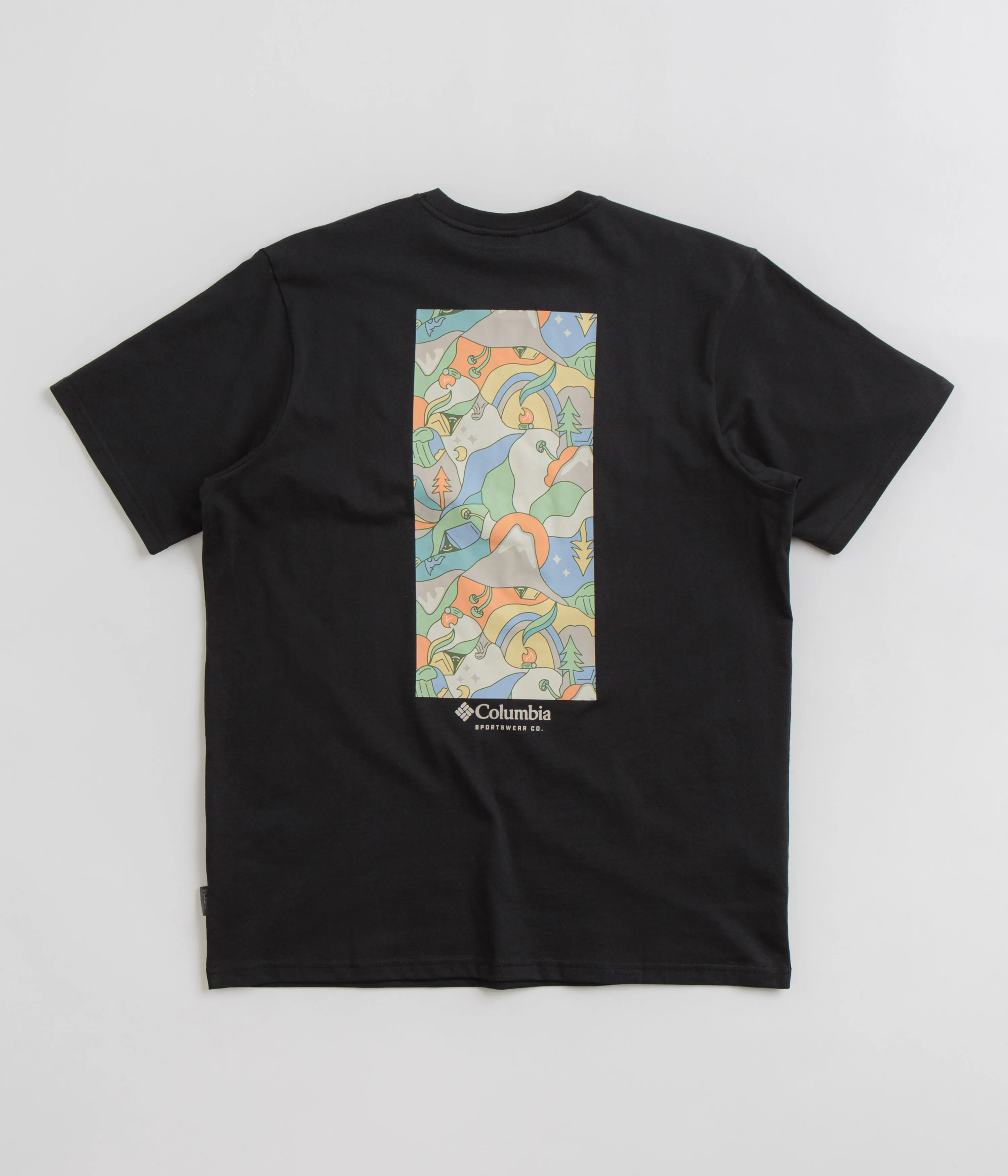 Columbia Explorers Canyon Back T-Shirt - Black / Epicamp Graphic