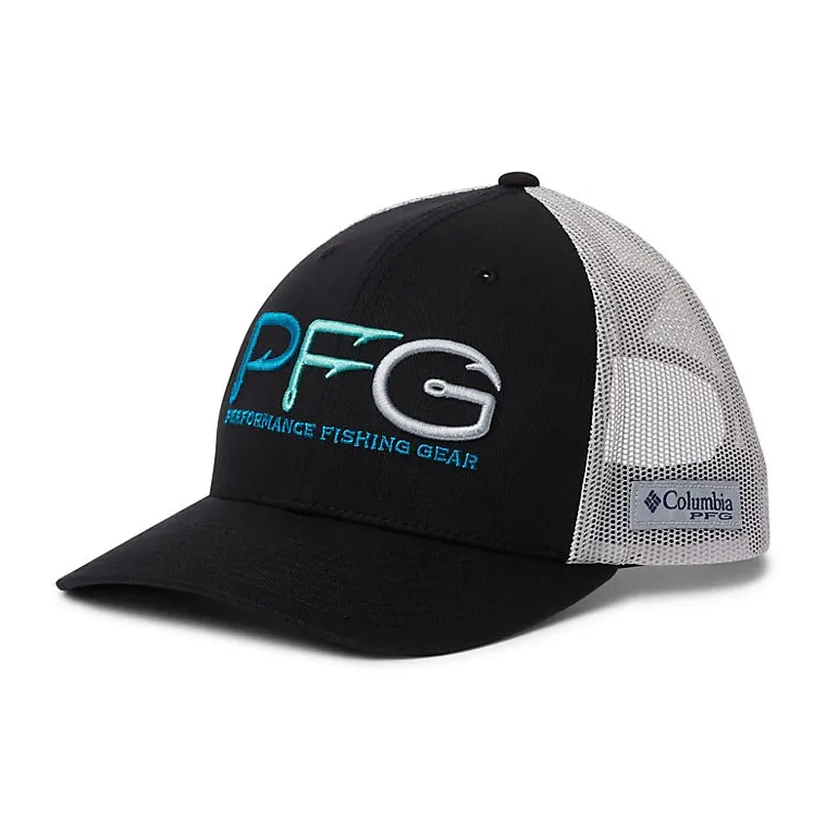 Columbia PFG Mesh Snap Back Hooks Ball Cap