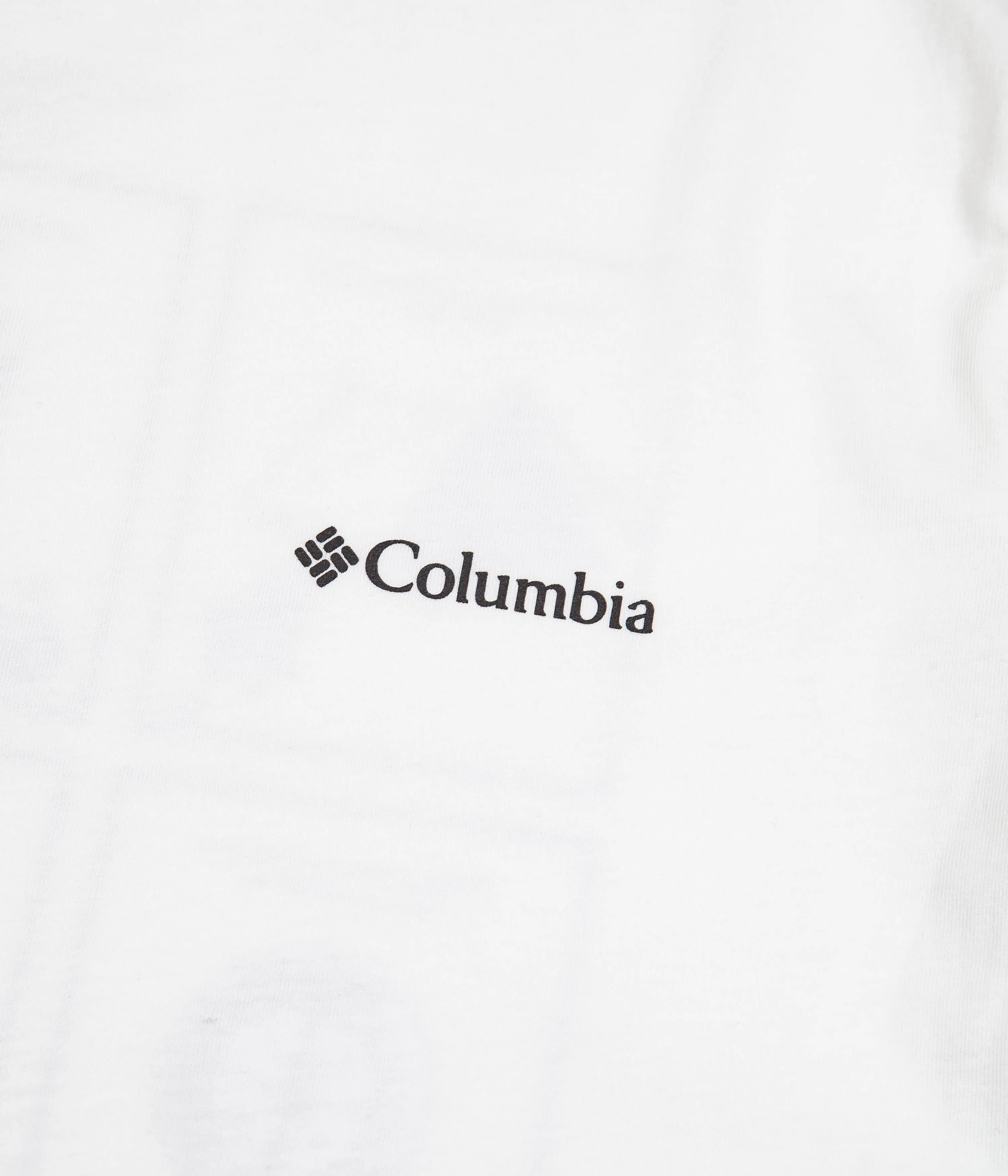 Columbia Rapid Ridge Back Graphic T-Shirt - White / Campsite Icons Graphic