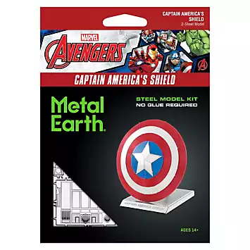 Construction Kit Marvel Captain America’s Shield by Metal Earth | Look Again