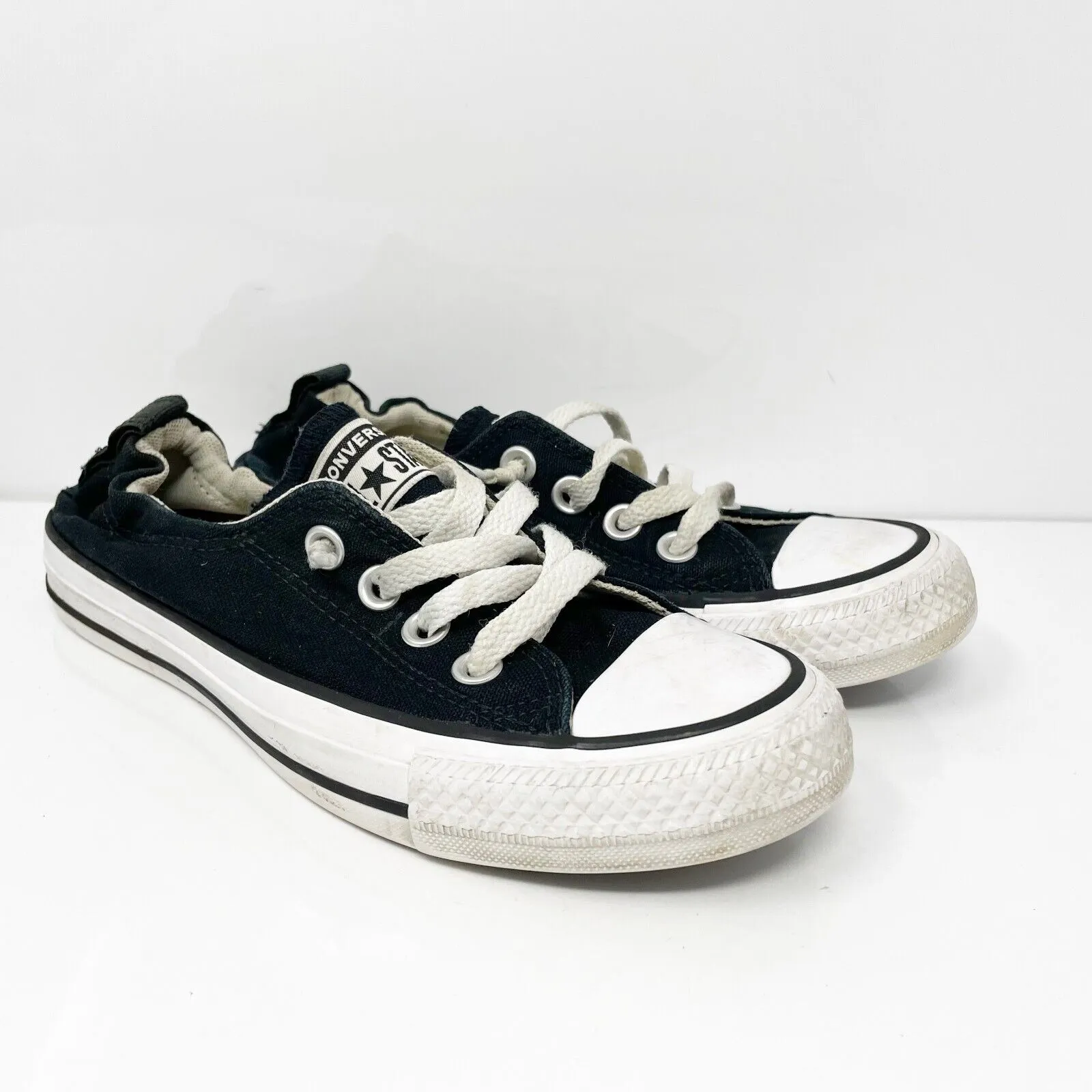 Converse Womens CT All Star Shoreline 537081F Black Casual Shoes Sneakers Size 6