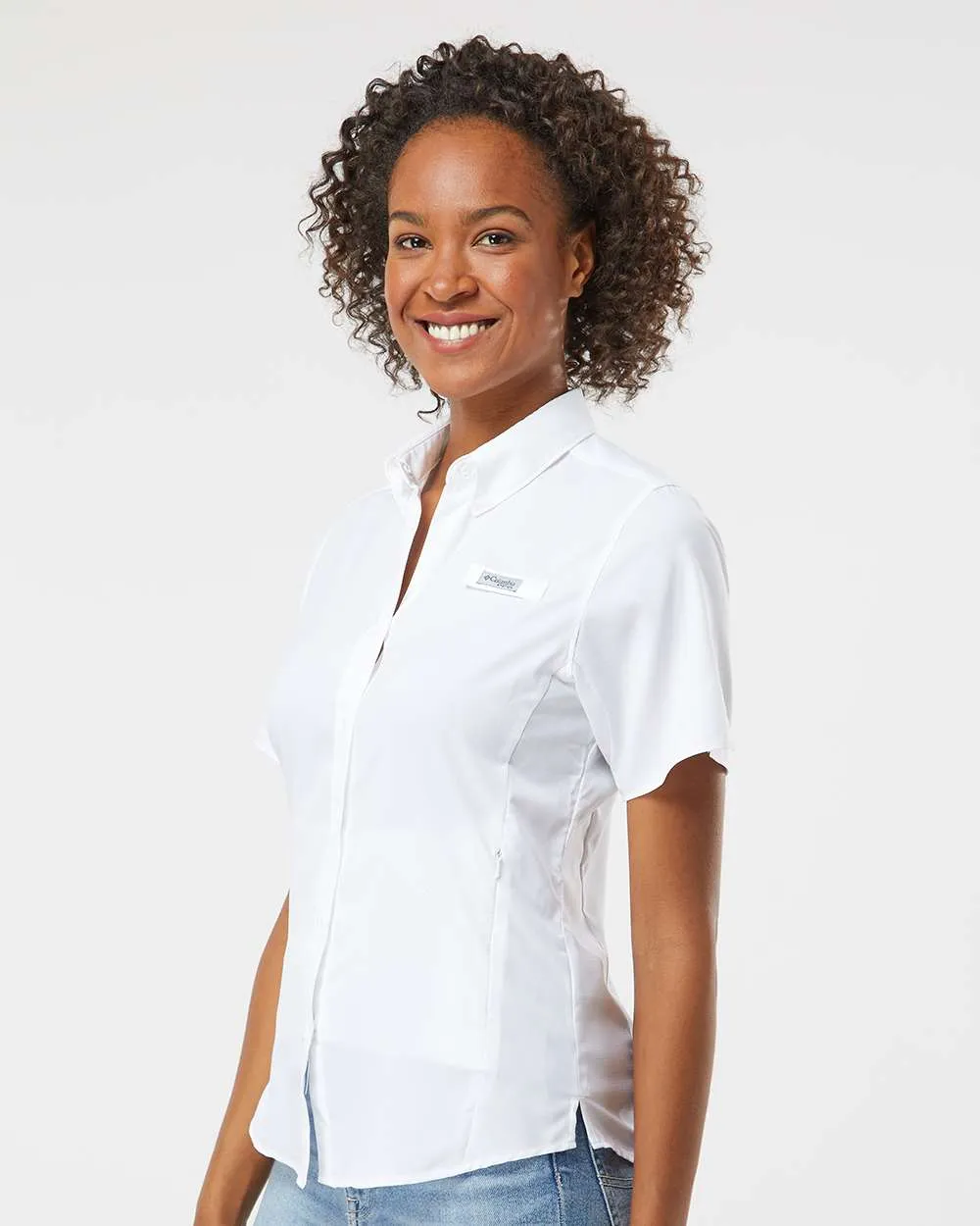 Custom Embroidery - Columbia - Women's PFG Tamiami II Short Sleeve Shirt - 127571