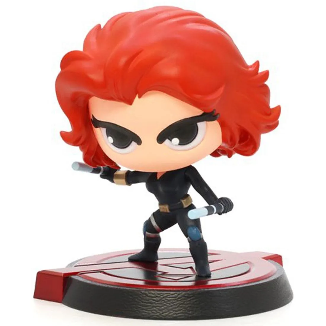 Dragon Model x Marvel Hero Remix 6in Bobblehead Series - Age of Ultron - Black Widow Figure (red / black)