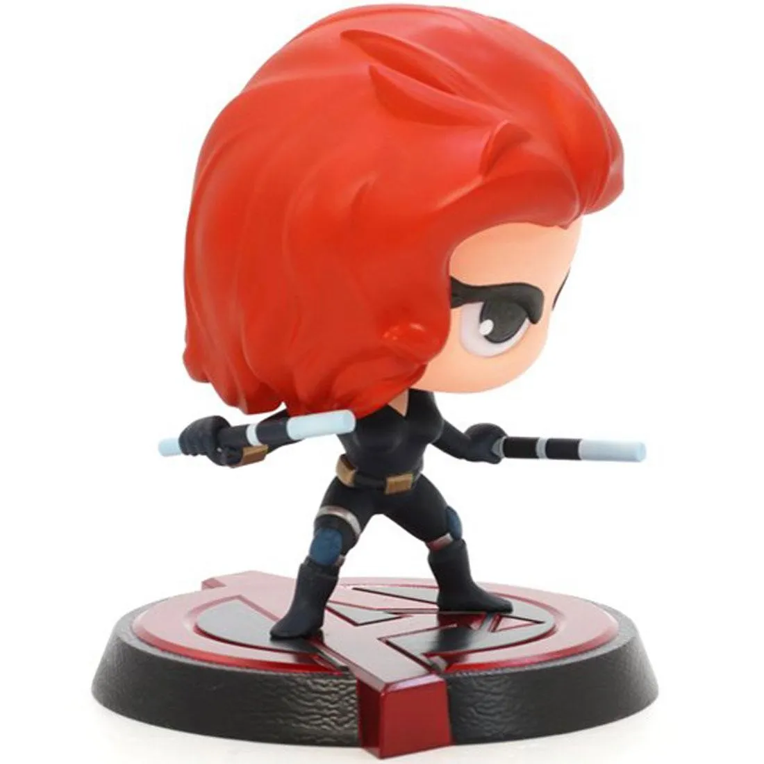 Dragon Model x Marvel Hero Remix 6in Bobblehead Series - Age of Ultron - Black Widow Figure (red / black)