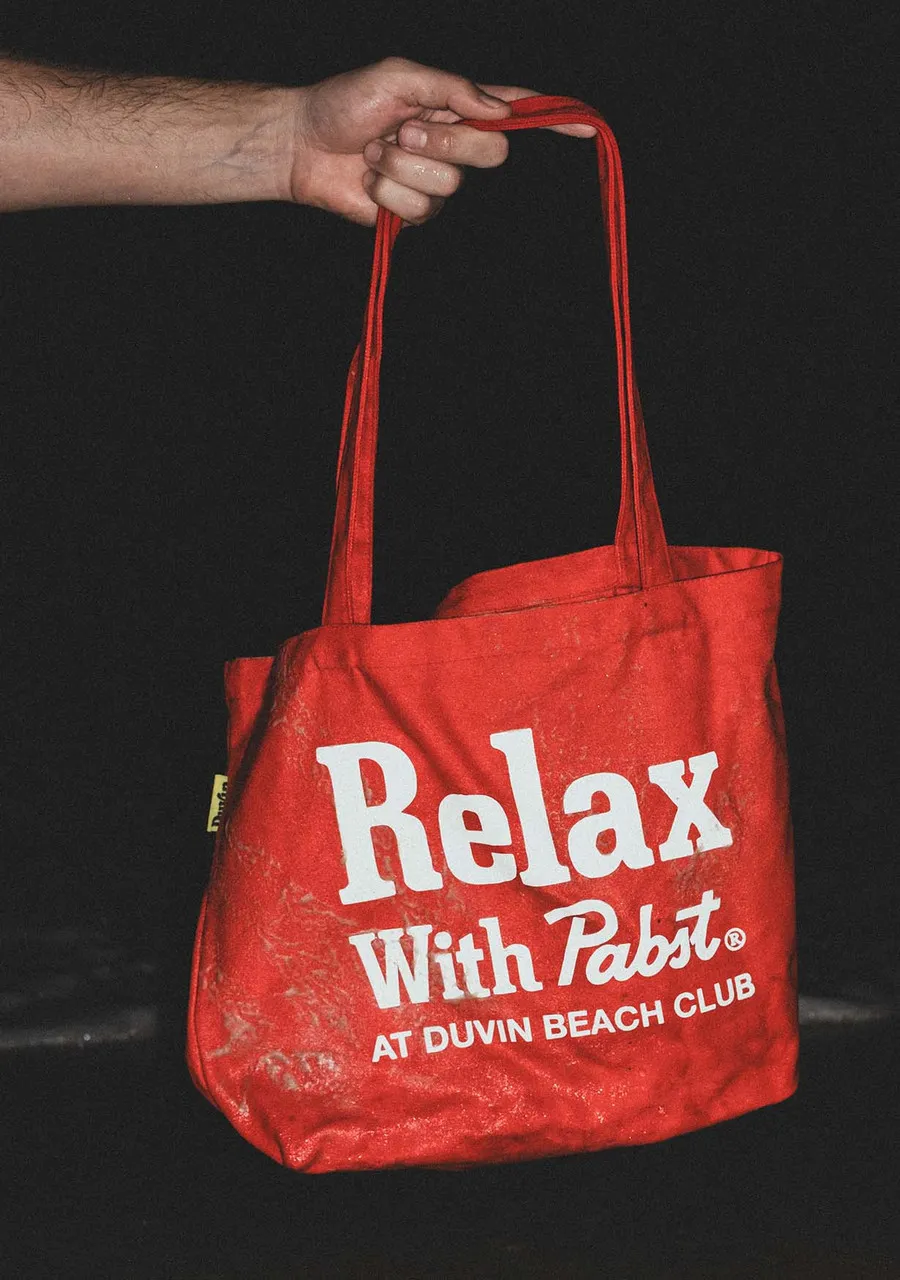 Duvin PBR X Duvin Tote Bag - Red