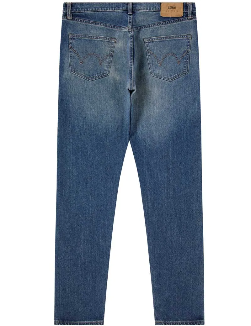 Edwin Kaihara Slim Tapered Jeans Blue Light Used