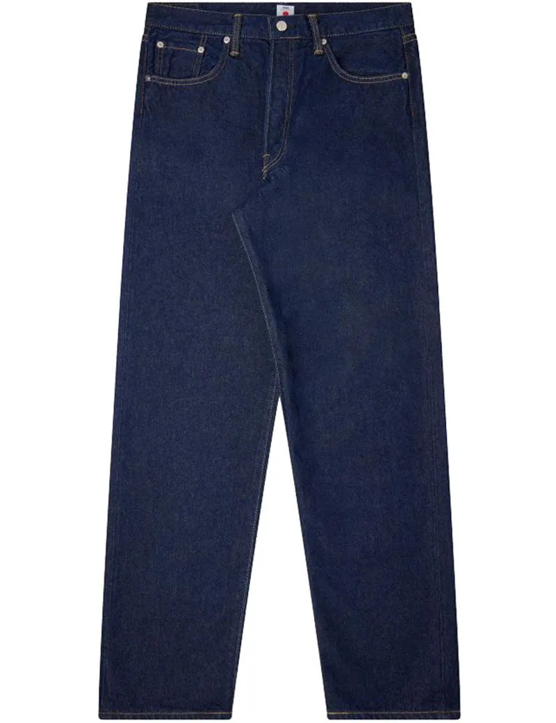 Edwin Loose Fit Kaihara Pure Indigo Jeans Blue Rinse