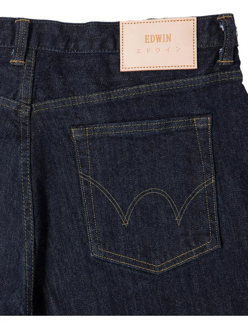 Edwin Loose Straight Nihon Menpu Jeans Blue Rinsed