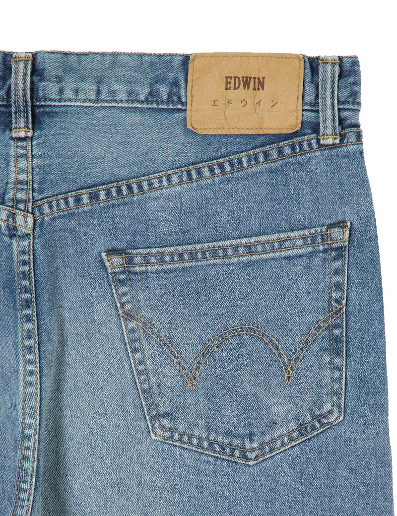 Edwin Loose Tapered Yoshiko Jeans Blue Light Used