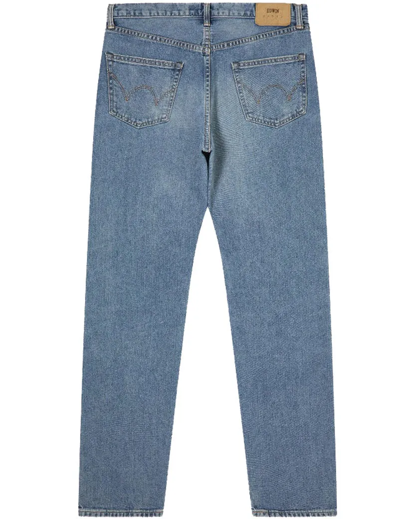 Edwin Loose Tapered Yoshiko Jeans Blue Light Used