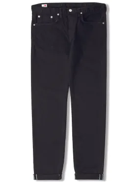 Edwin Slim Tapered Kaihara Denim Jeans Black Rinsed