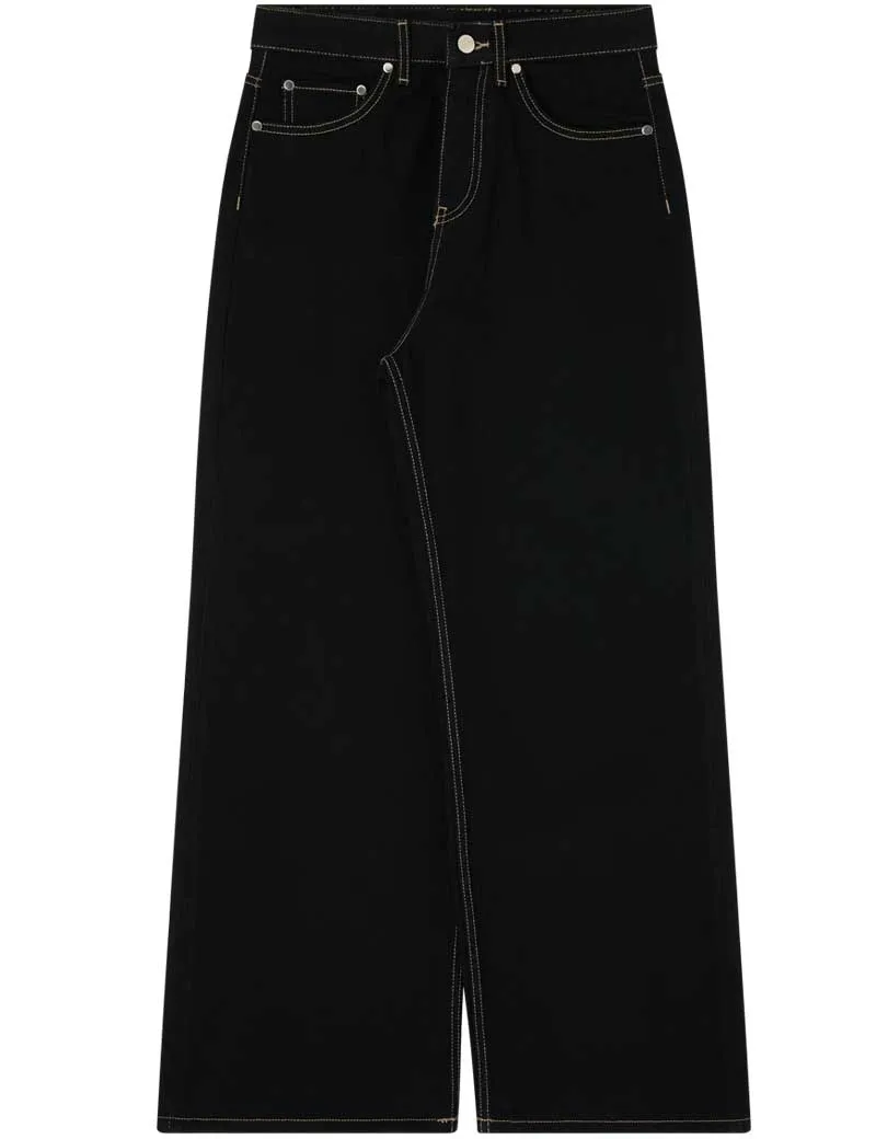 Edwin W' Olivia Pant Jeans Black Rinsed