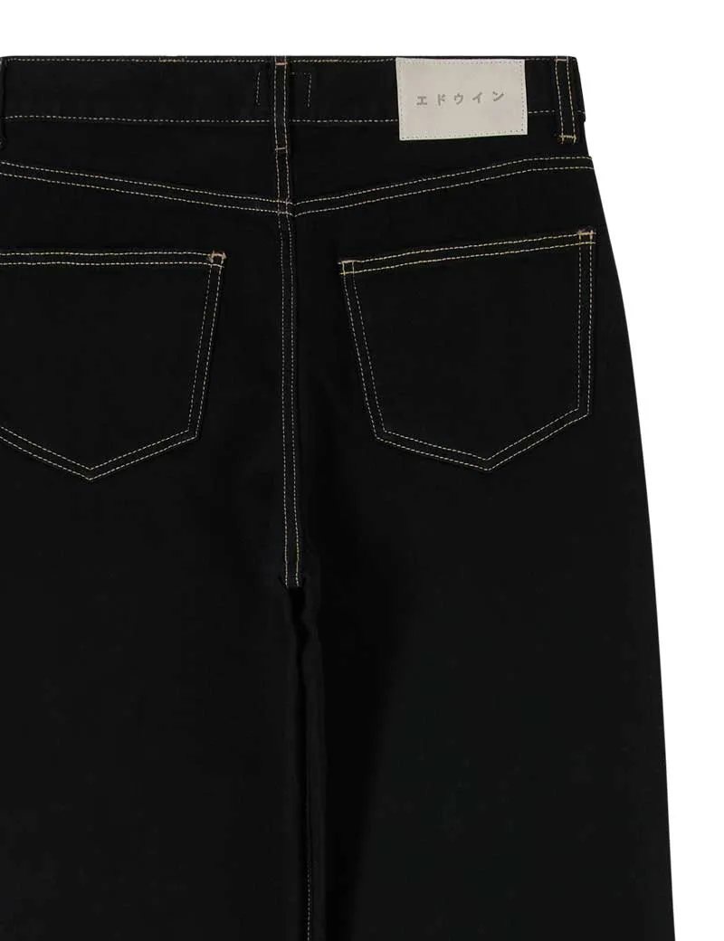 Edwin W' Olivia Pant Jeans Black Rinsed