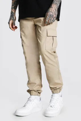 Fixed Waist Relaxed Fit Cargo Pants