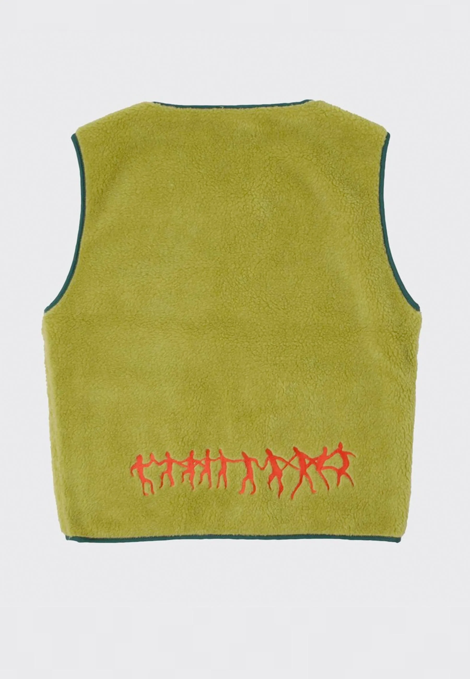 Fleece Of Reams Vest - olive