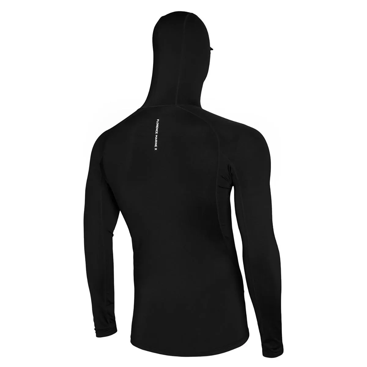 Florence Marine X Hooded Long Sleeve Rash Vest - Black