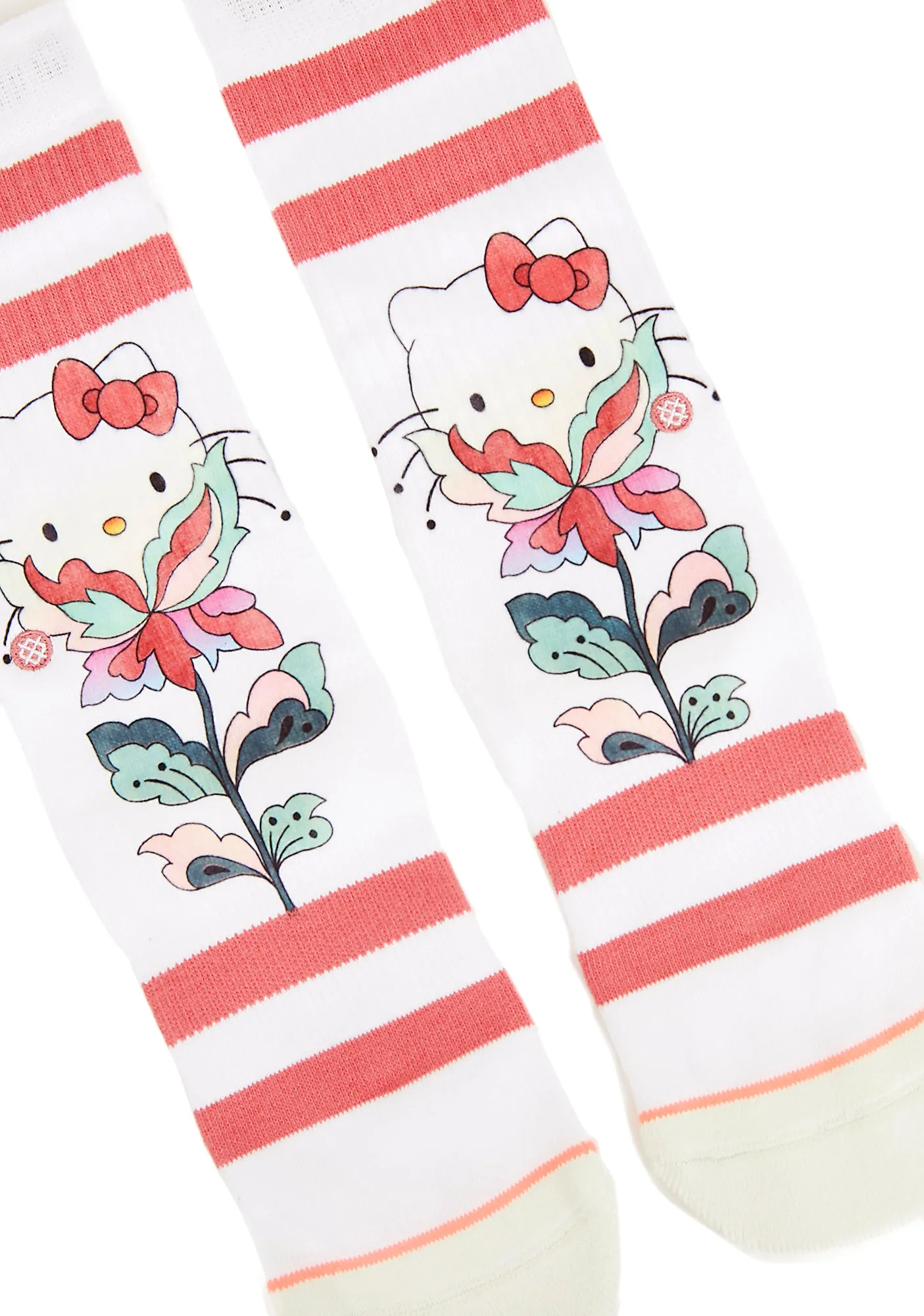 Full Bloom Hello Kitty Crew Socks-