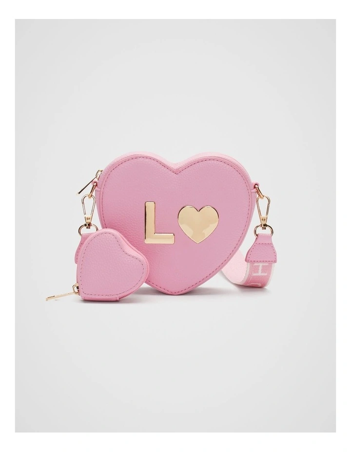 Heart Initial Bag in L