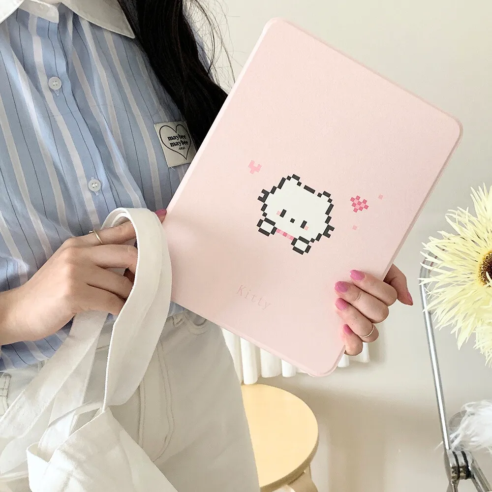 Hello Kitty Pixel iPad Case