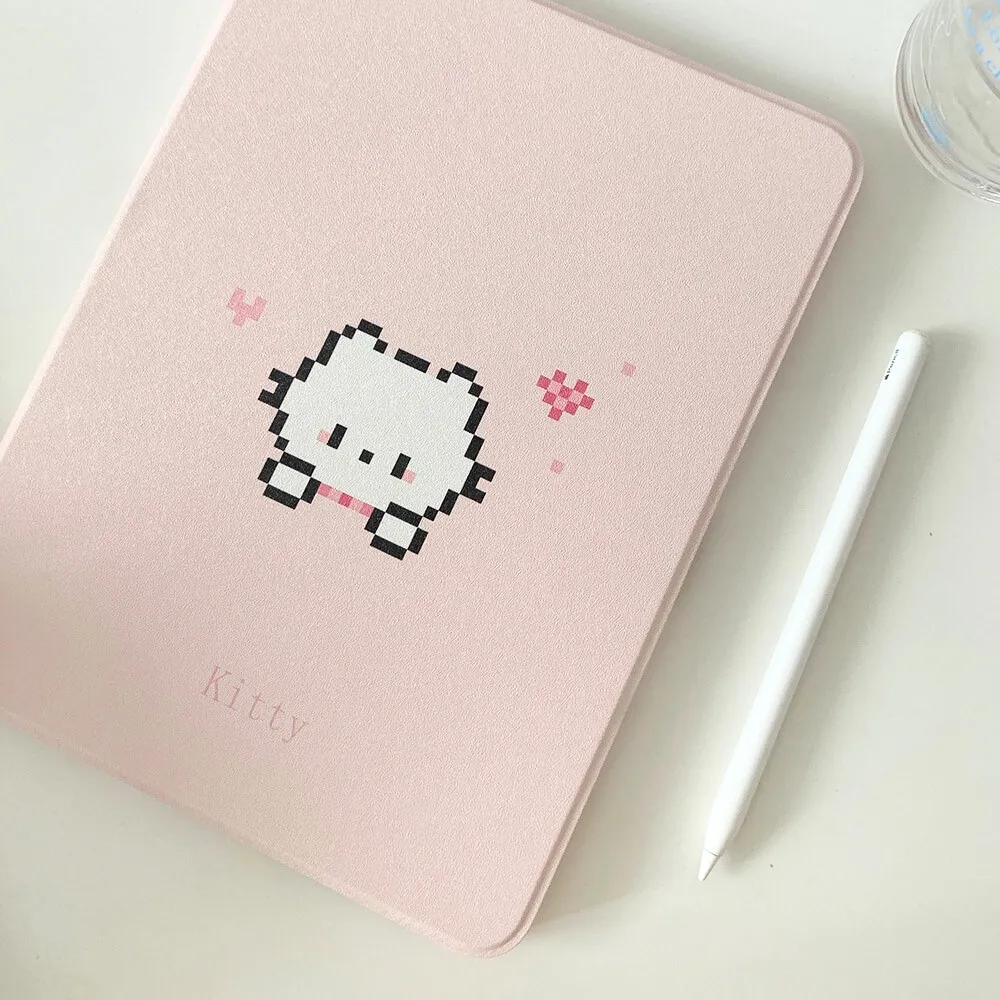 Hello Kitty Pixel iPad Case