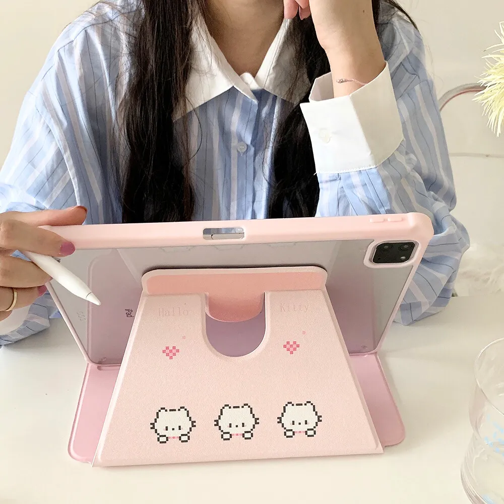 Hello Kitty Pixel iPad Case