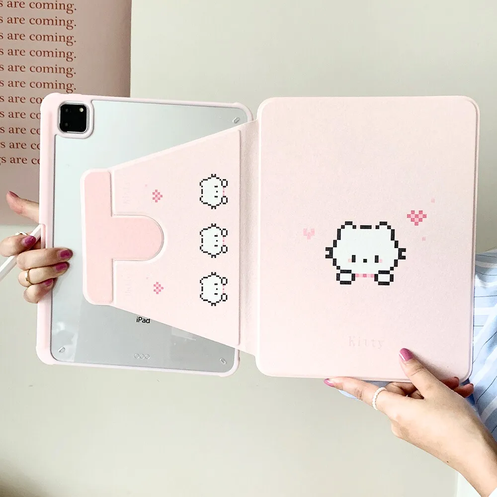 Hello Kitty Pixel iPad Case