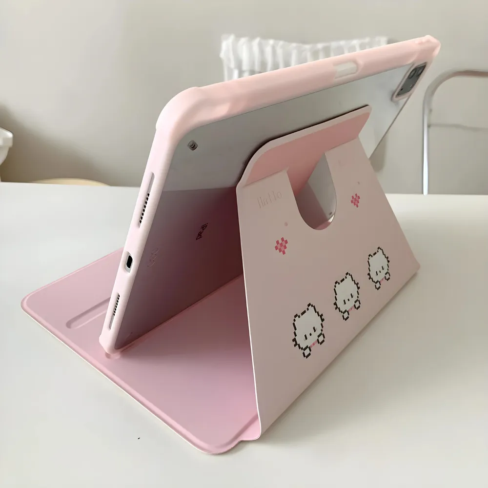 Hello Kitty Pixel iPad Case