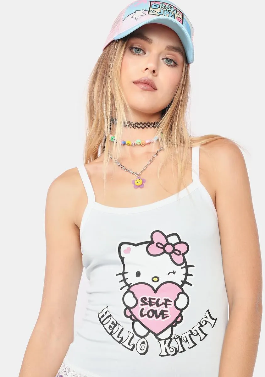 Hello Kitty Self Love Graphic Tank-